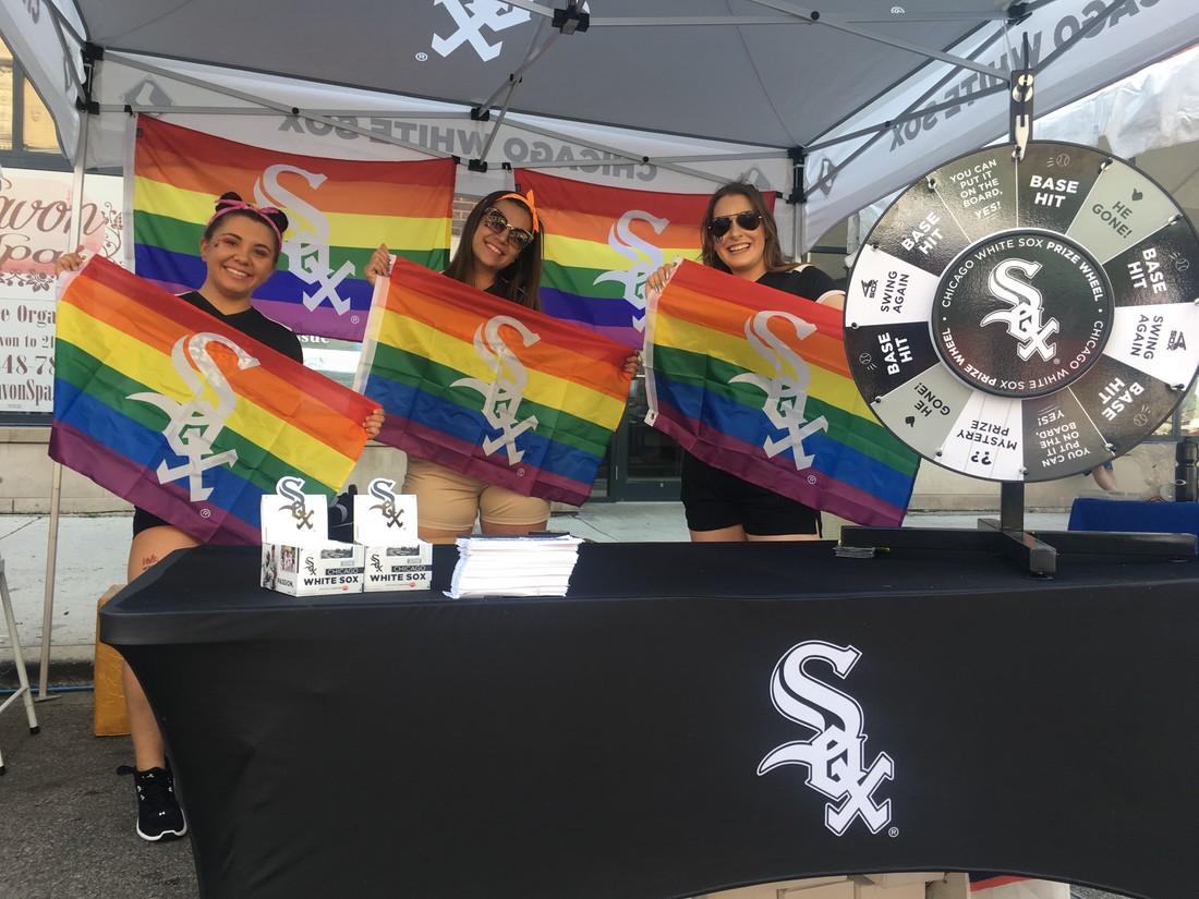 White Sox host first LGBTQ night with pre-game parade and pride-themed  giveaways