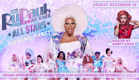 RPDR All Stars 4 Viewing Party! (PREMIERE) on 12/14/2018 : Scarlet Bar ...