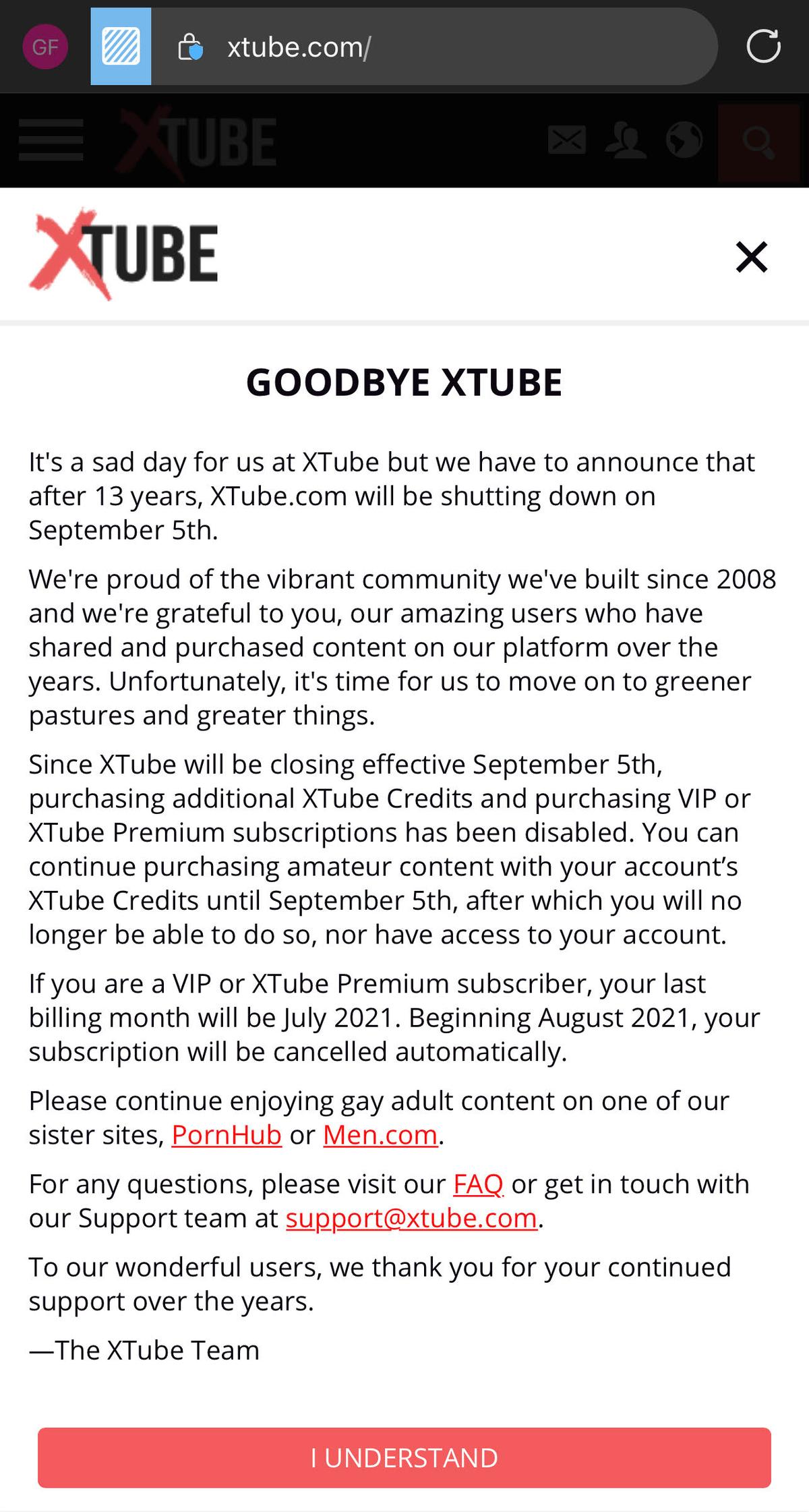 Noti Pron - Xtube to shut down popular porn site, social network