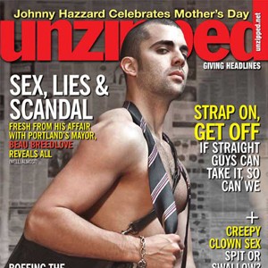 Porn Magazine Pages - Gay porn glossy 'Unzipped' zips up