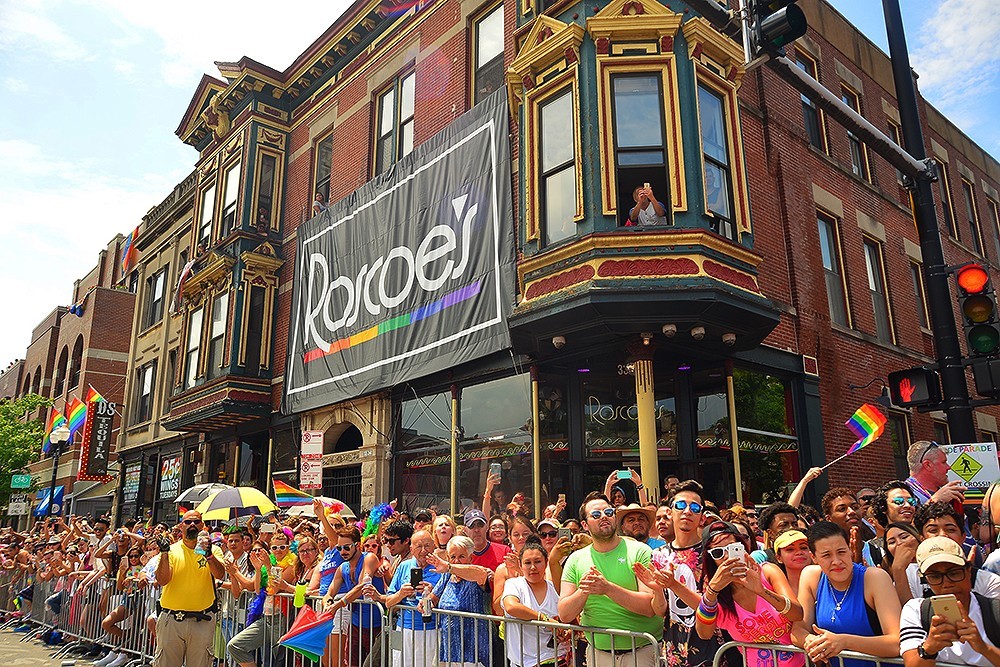 City of chicago gay pride parade masophead